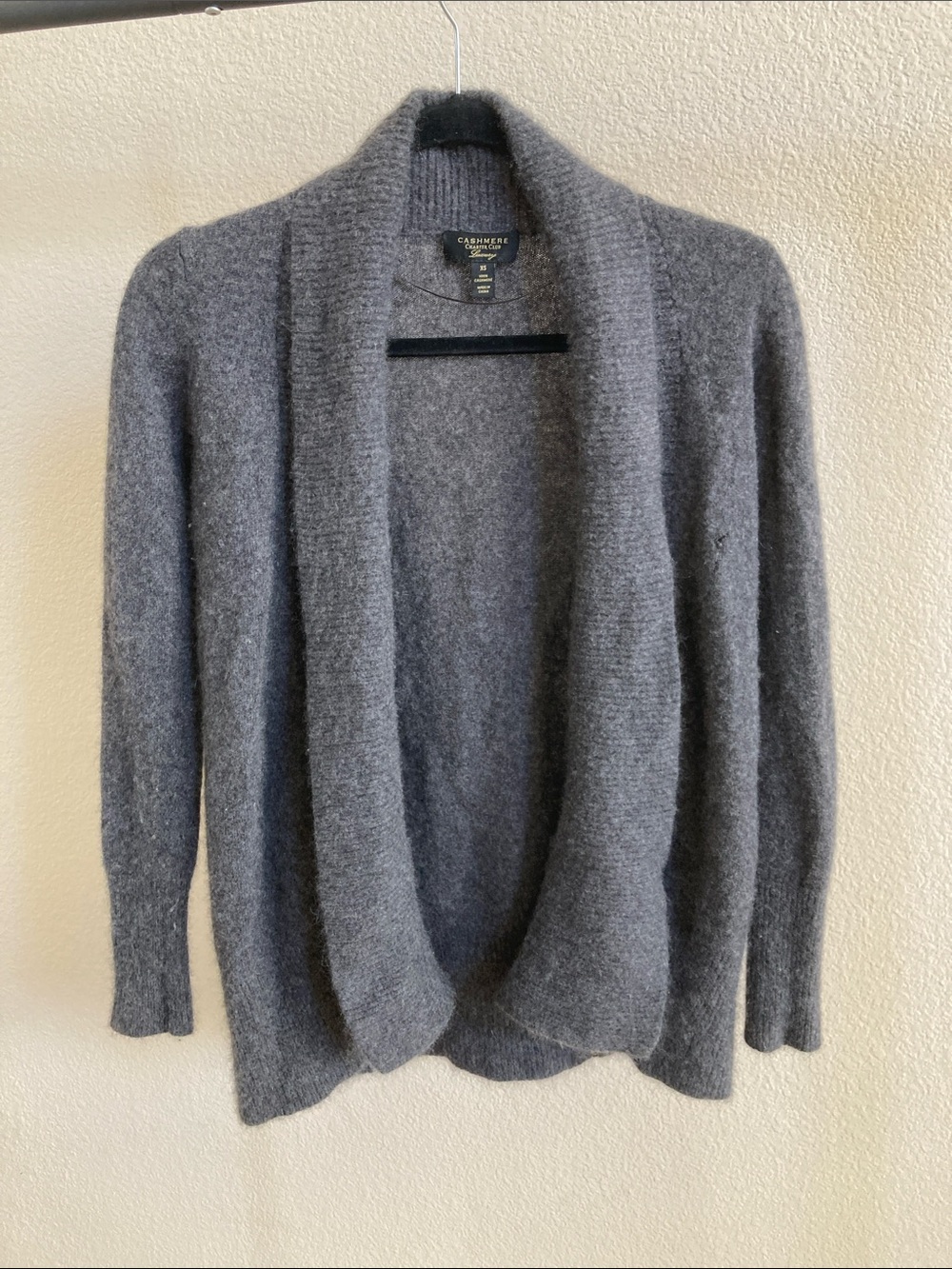 Women’s Cashmere Sweater Cardigan - Gray